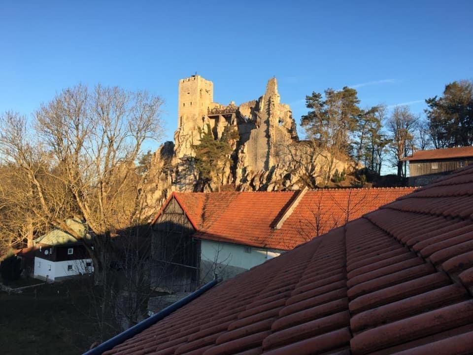 Burggasthof Weissenstein Regen Exterior foto